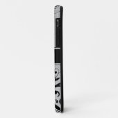 ZWARTE ZWEMMELEN UW MONOGRAM Case-Mate iPhone CASE (Achterkant/links)