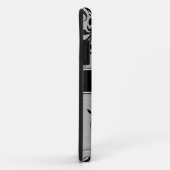 ZWARTE ZWEMMELEN UW MONOGRAM Case-Mate iPhone CASE (Achterkant/rechts)