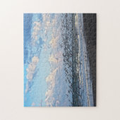 Zwarte zwemmers vertrekken op Kaapzekanaverstrand Legpuzzel (Verticaal)