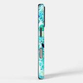 zwarte zwemwalvis blauw Case-Mate iPhone case (Achterkant / Rechts)