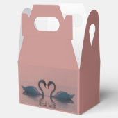 Zwarte Zwets moeten een liefdesroze hemel zijn Bedankdoosjes (Geopend)