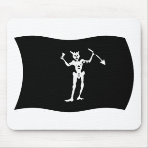 Zwartebaard Vlag Muismat