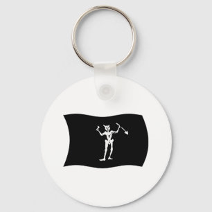 Zwartebaard Vlag Sleutelhanger