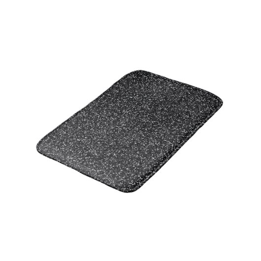 Zwartegrind glitter badmat (Gekanteld)