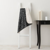 Zwartegrind glitter sherpa deken (In situ)