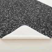 Zwartegrind glitter sherpa deken (3/4)