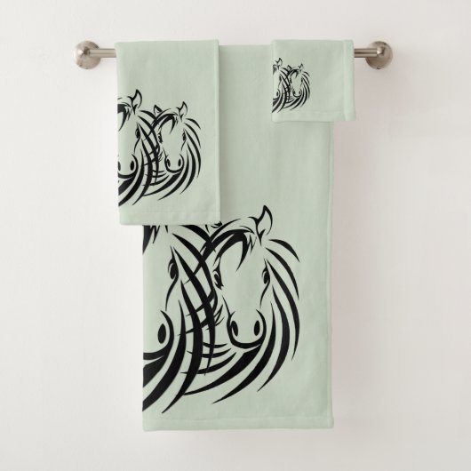 Zwartekoppenopgroen Bad Handdoek (Insitu)
