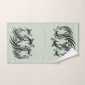 Zwartekoppenopgroen Bad Handdoek (Handdoek)
