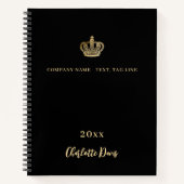 Zwartekroonnaamjaarzakelijk Notitieboek (Voorkant)