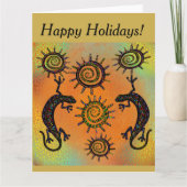 ZWARTELIGE HAGEDIS KUNST   KAART (Voorkant)