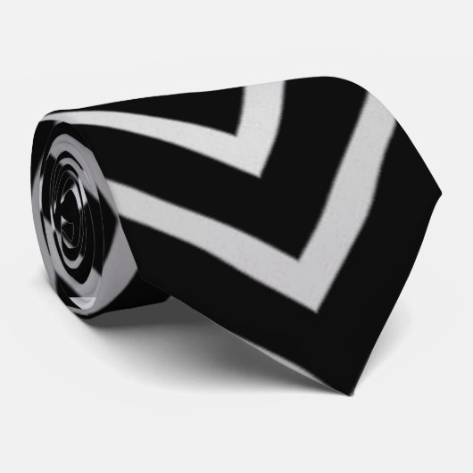Zwarten en Stropdas van Whites (Opgerold)