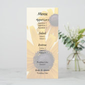 Zwarteogige Susans Hart Menu (Staand voorkant)
