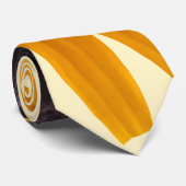 Zwarteogige Susans Hart Stropdas (Opgerold)