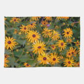 Zwartgekleurde suspensiehanddoek theedoek (Horizontaal)