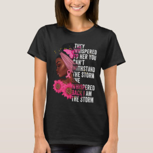 Zwartgeschiedenismeisje Ik ben het sterke Afrikaan T-shirt