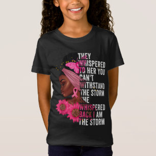 Zwartgeschiedenismeisje Ik ben het sterke Afrikaan T-shirt