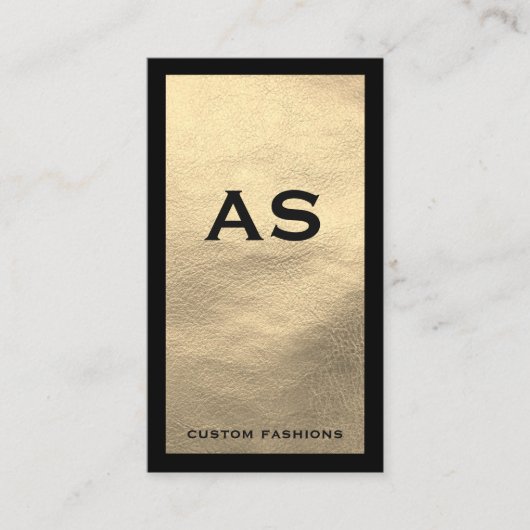 Zwartgrensvetleder Visitekaartje (Voorkant)