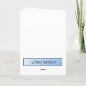 zwartharige Valentijn Feestdagen Kaart (Achterkant)