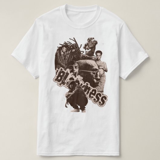 zwartheid t-shirt (Design voorkant)