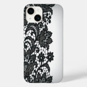 zwartKant wit Paris mode iPhone5hoesje Case-Mate iPhone Case (Achterkant)