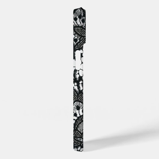 zwartKant wit Paris mode iPhone5hoesje Case-Mate iPhone Case (Achterkant / Rechts)