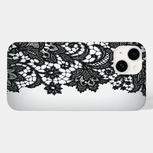 zwartKant wit Paris mode iPhone5hoesje Case-Mate iPhone Case (Achterkant (horizontaal))