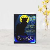 Zwartkaparend Kaart (Gele Bloem)