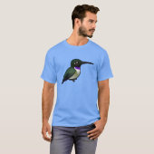 Zwartkinnekolibrie T-shirt (Voorkant volledig)