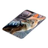 Zwartkopvezel [Fotomagneet] Magneet (Linkerzijde)