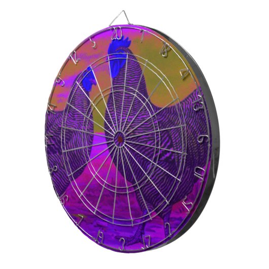 ZwartLicht Dartbord (Voorkant Rechts)