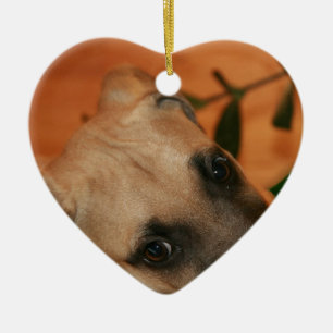 Zwartmondpuppel Keramisch Ornament