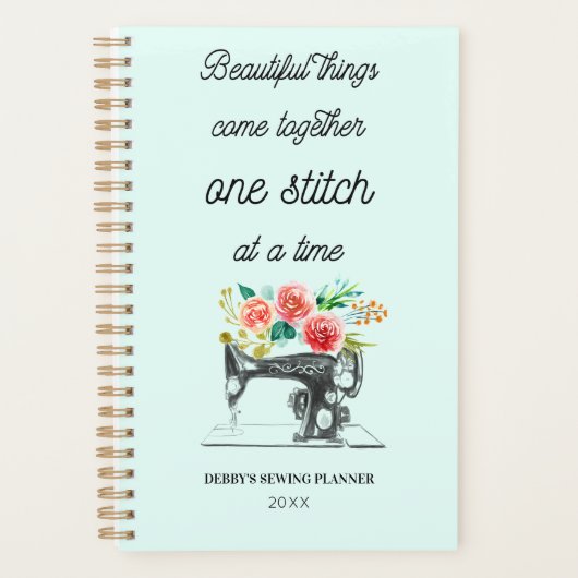 zwartnaaimachine Citroendeegplaats Planner (Voorkant)