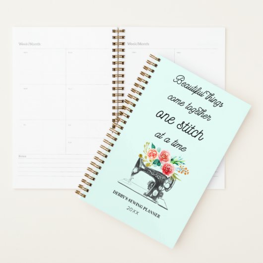 zwartnaaimachine Citroendeegplaats Planner (Display)