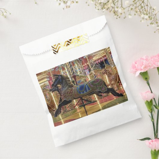 Zwartpaard Bedankzakje (Gezegeld)