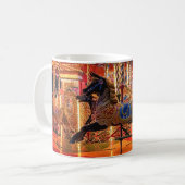 Zwartpaard Koffiemok (Voorkant links)