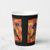 Zwartpaard Papieren Bekers (Links)