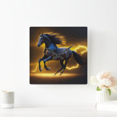 Zwartpaard Vierkante Klok (Huis)