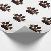 Zwartproefafdrukken Cadeaupapier (Hoek)