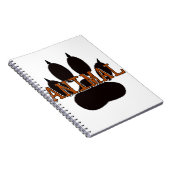 Zwartproefafdrukken Notitieboek (Rechterzijde)