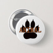 Zwartproefafdrukken Ronde Button 5,7 Cm (Voorkant /achterkant)