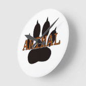 Zwartproefafdrukken Ronde Klok (Hoek)