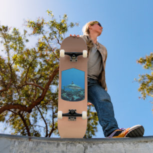 Zwartpunthaai, Yap Eiland - Fotografisch ontwerp Persoonlijk Skateboard