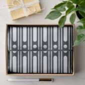 Zwartrandige Inleg stippenrand Decoupagepapier Tissuepapier (Geschenk)