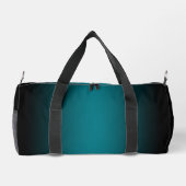 Zwartrandige Teal Ombre Plunjezak (Achterkant)