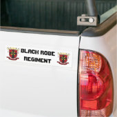 ZWARTROKREGIMENT BUMPERSTICKER (Op Truck)