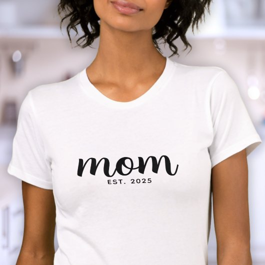 Zwartrunning Established Moeder T-shirt