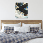 Zwartschilderwerk Canvas Afdruk (Insitu (Slaapkamer))