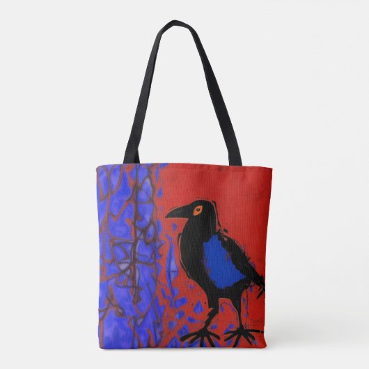 Zwartschilderwerk Tote Bag (Achterkant)