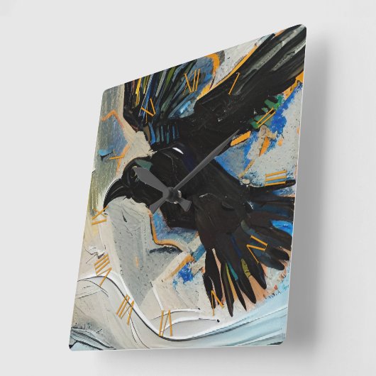 Zwartschilderwerk Vierkante Klok (Hoek)