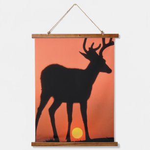 Zwartstaart of Muildier   Olympic National Park Hangend Wandkleed